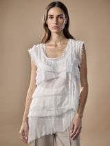 Stretchy Shredded Top