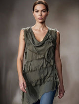 Stretchy Shredded Top