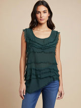Stretchy Shredded Top