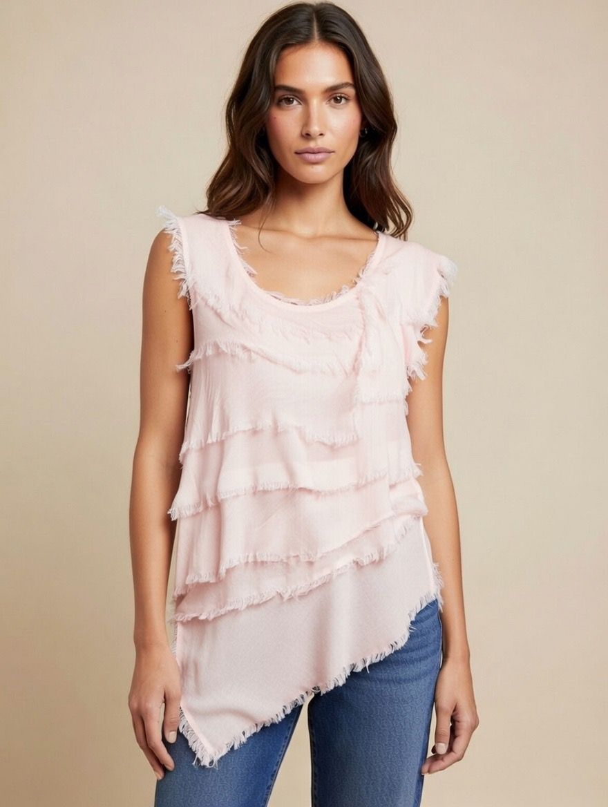 Stretchy Shredded Top