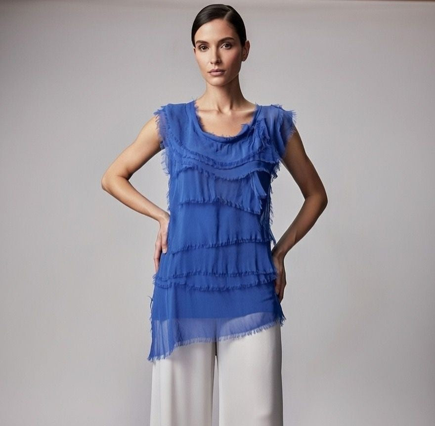 Stretchy Shredded Top