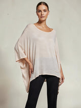 Classic Silk Poncho