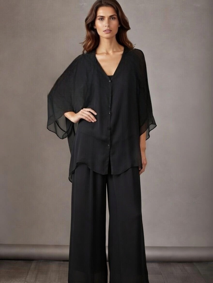 Silk Blend Lounge Set