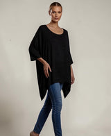 Classic Silk Poncho