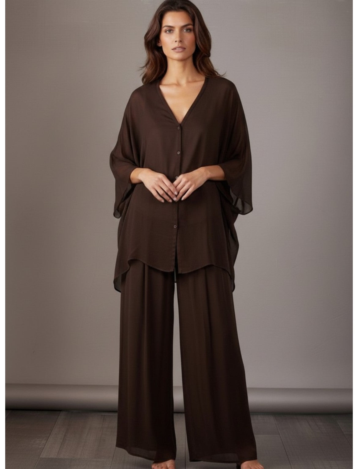Silk Blend Lounge Set