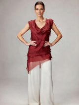 Stretchy Shredded Top