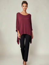 Classic Silk Poncho