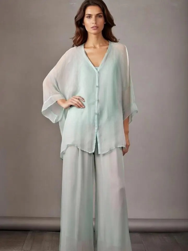 Silk Blend Lounge Set