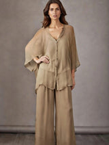 Silk Blend Lounge Set