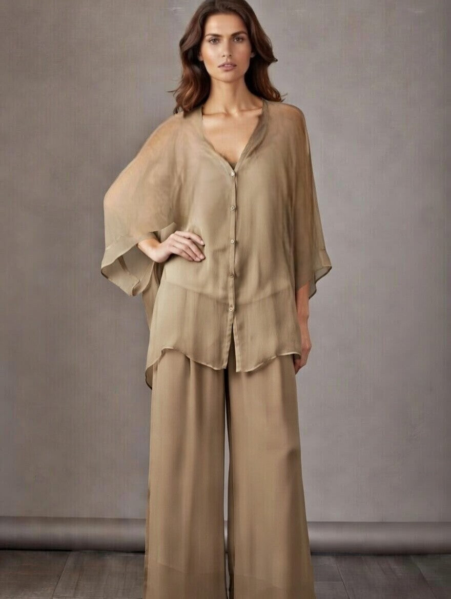 Silk Blend Lounge Set