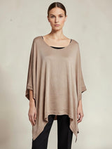 Classic Silk Poncho