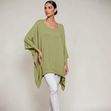 Classic Silk Poncho