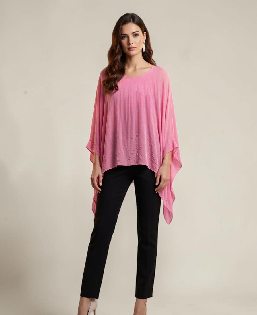 Classic Silk Poncho