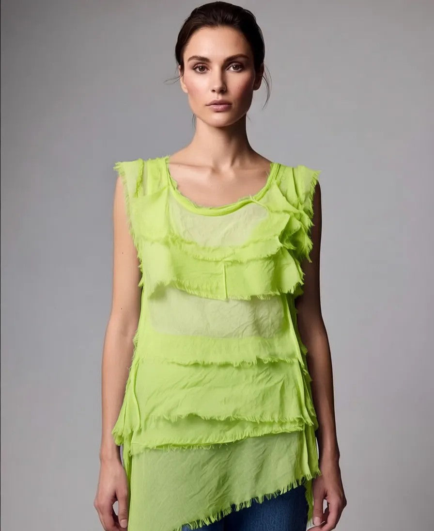 Stretchy Shredded Top