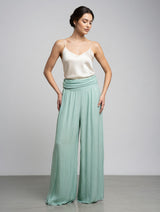 Flowing Wide-Leg Trousers