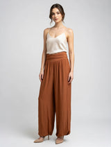 Flowing Wide-Leg Trousers
