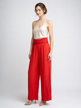 Flowing Wide-Leg Trousers