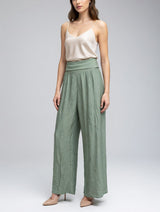 Flowing Wide-Leg Trousers