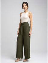 Flowing Wide-Leg Trousers
