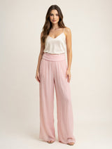 Flowing Wide-Leg Trousers