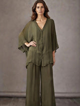 Silk Blend Lounge Set