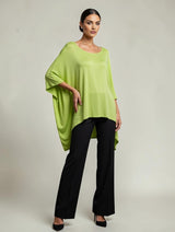 Classic Silk Poncho