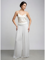 Flowing Wide-Leg Trousers