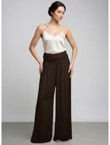 Flowing Wide-Leg Trousers